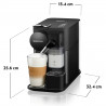 Еспресо машина DeLonghi EN510B, 1450W, 19 bar, 1 л, Nespresso, Автоматично изключване, Черен