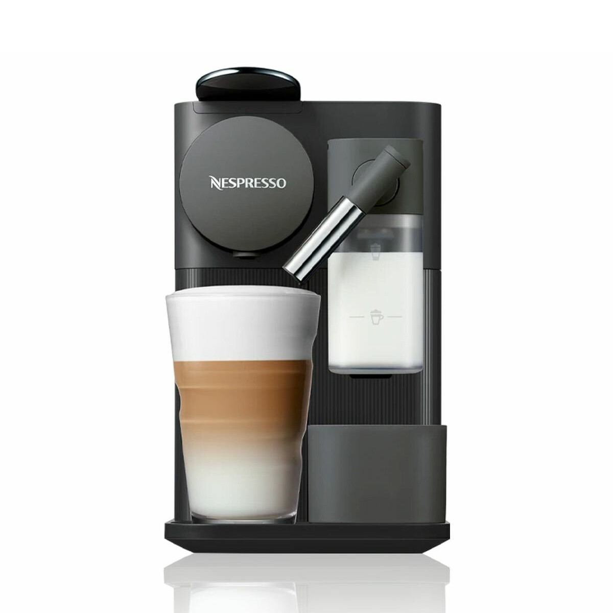 Еспресо машина DeLonghi EN510B, 1450W, 19 bar, 1 л, Nespresso, Автоматично изключване, Черен