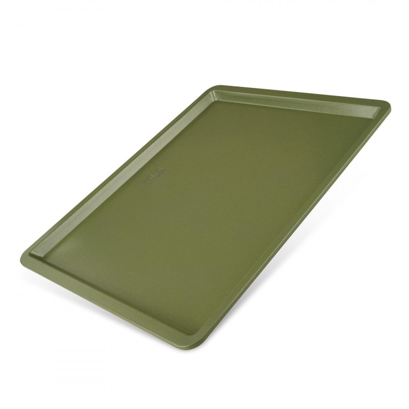 Tavа pentru copt Zenker 7457, 42x32 cm, Acoperire ILAG Maximizing Green, Pana la 180°C, Verde