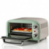 Cuptor electric Ariete VINTAGE 3919/04, 800W, 10 l, 3 moduri, Pana la 230°C, Geam termopan dublu, Timer 60 min, Verde