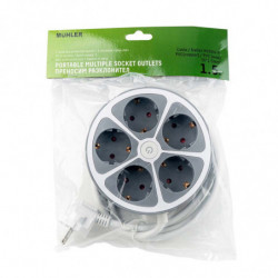 Раклонител кръг с ключ,5 G, 1.5mm2,  1.5m дължина