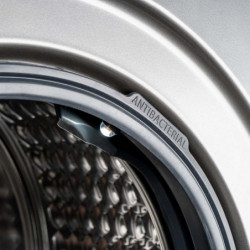 Muhler IWM914SAi Front-Load Washing Machine, Energy Class A, 9 kg, 14 Programs, 1400 RPM, Inverter, LED, Steam Wash, Gray