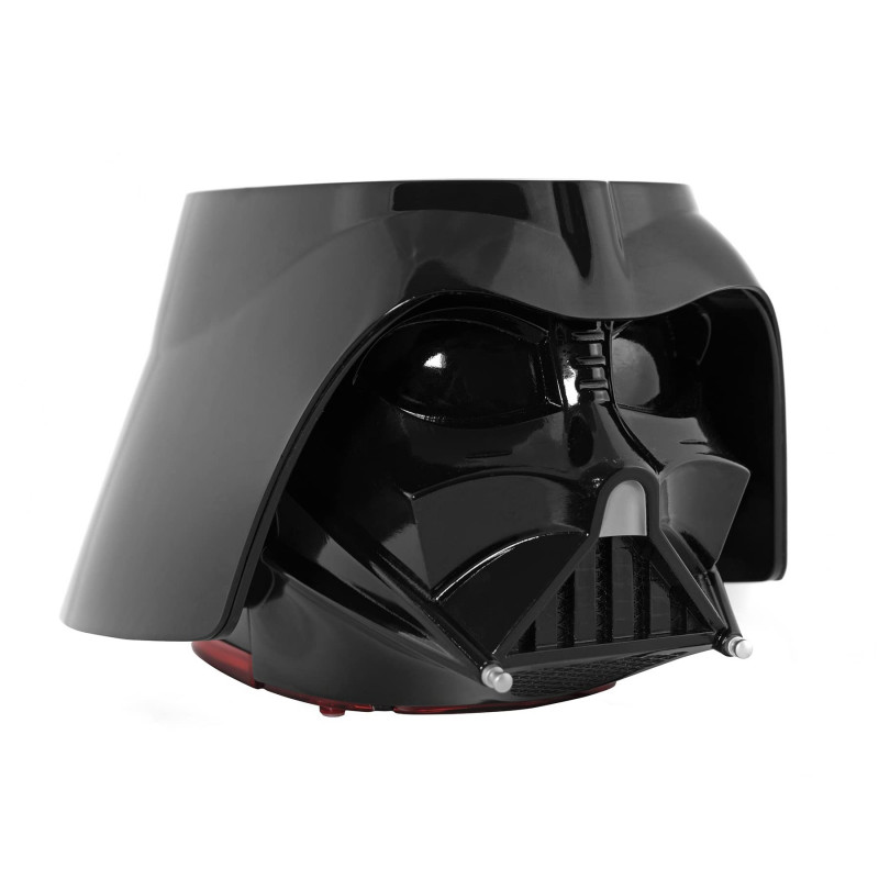 Тостер Uncanny Brands Darth Vader, 650W, Регулируемо препичане, Автентични звуци и светлини от "Междузвезни войни", Черен