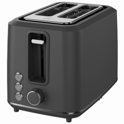 AENO ATS0001G Toaster, 930W, 7 settings, Touch controls, Delay timer, Jam protection, Quiet, Gray