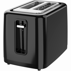 AENO ATS0002B Toaster, 930W, 7 settings, Touch controls, Delay timer, Jam protection, Quiet, Black