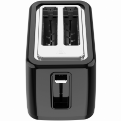 AENO ATS0002B Toaster, 930W, 7 settings, Touch controls, Delay timer, Jam protection, Quiet, Black