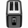 Тостер за хляб AENO ATS0002B, 930W, 7 степени, Сензорно управление, Обратен таймер, Защита при засядане, Тих, Черен