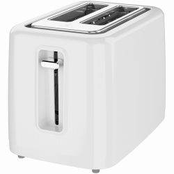 AENO ATS0002W Toaster, 930W, 7 settings, Touch controls, Delay timer, Jam protection, Quiet, White