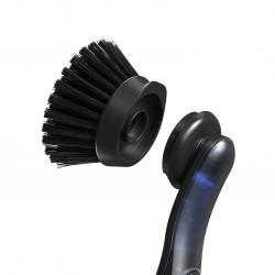 Четка за миене на съдове с дозатор Joseph Joseph SinkTech 6500018, Петна влакна, Сменяема четка, Сив