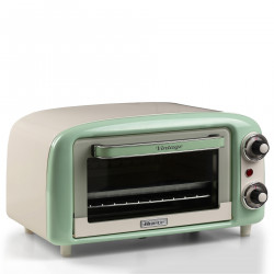 Cuptor electric Ariete VINTAGE 3919/04, 800W, 10 l, 3 moduri, Pana la 230°C, Geam termopan dublu, Timer 60 min, Verde