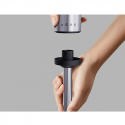 Blender, tocător și mixer 3 în 1 AENO AHB0004B, 1200 W, 0,5 l, 18 viteze, funcție Turbo, motor DC, negru/inoxidabil