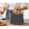 AENO ATS0001G Toaster, 930W, 7 settings, Touch controls, Delay timer, Jam protection, Quiet, Gray
