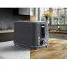 AENO ATS0001G Toaster, 930W, 7 settings, Touch controls, Delay timer, Jam protection, Quiet, Gray