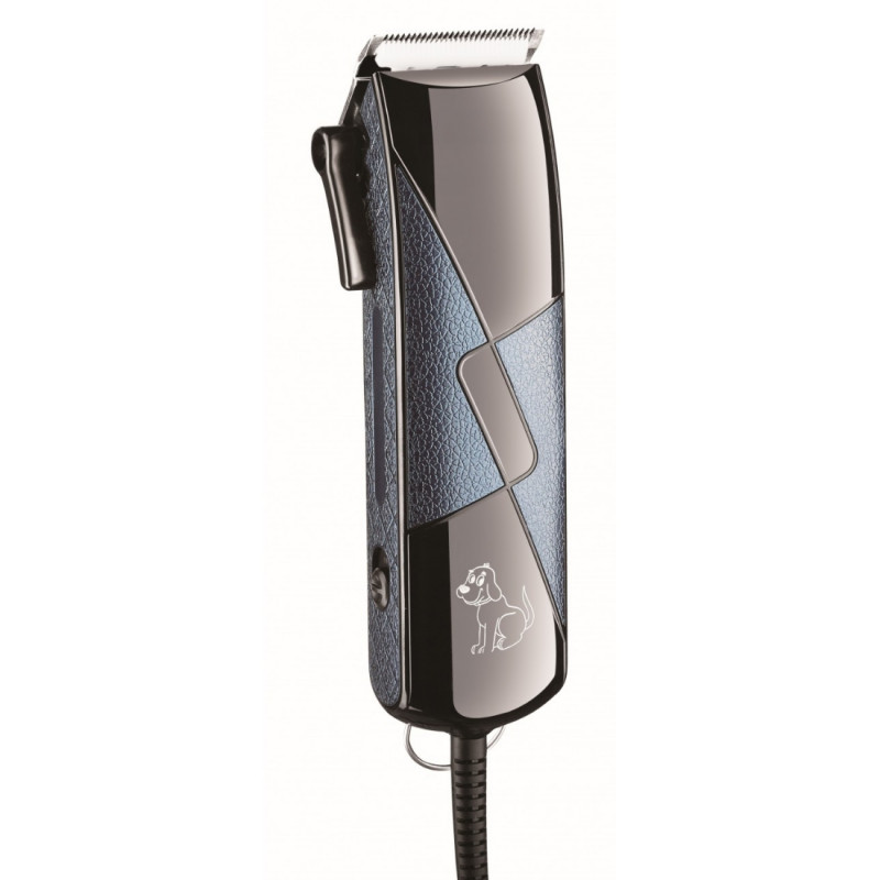 Oliver Voltz OV51810R Pet Grooming Clipper, 7W, Ceramic Blade, 4 Attachments, Black/Blue