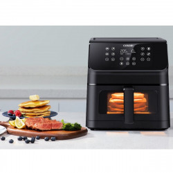 Friteuza cu aer cald Cosori Premium II Plus CAF-P653-KEUR, 1700W, 6.2 L, 11 programe, Circulatie 360°, AirWhisper, Timer, Negru mat