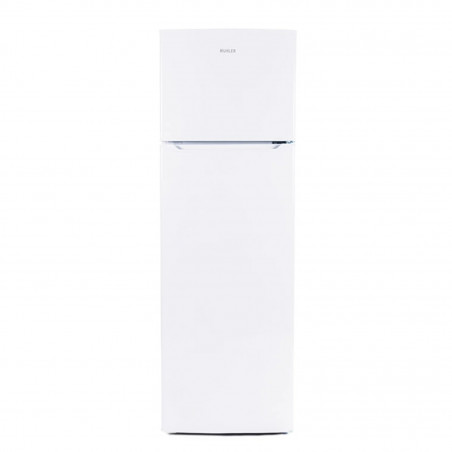 Muhler SUF166WE Refrigerator with Freezer, 248 L, Energy Class E, Reversible Doors, R600a, Stainless Steel