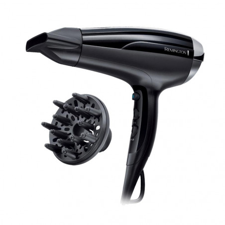 Remington D5215 Pro Air Shine Hair Dryer, 2300W, 2 speeds, 3 heat settings, Ion System, 85 km/h, Ceramic Grill, Black
