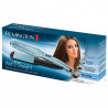 Remington S7350 Wet Hair Straightener, Ceramic Coating, 230°C, 10 Temperature Settings, Heats Up in 15 Seconds, LED Display, Blue