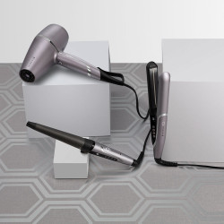 Placa pentru par Remington S9880 PROluxe You, Acoperire ceramica, Tehnologie adaptivă, 5 trepte temperatura, Oprire automata, Gri