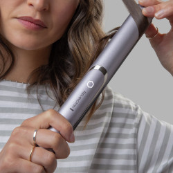 Remington S9880 PROluxe You Hair Straightener, Ceramic Coating, Adaptive Technology, 5 Temperature Settings, Auto Shut-Off, Gray