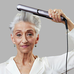 Remington S9880 PROluxe You Hair Straightener, Ceramic Coating, Adaptive Technology, 5 Temperature Settings, Auto Shut-Off, Gray