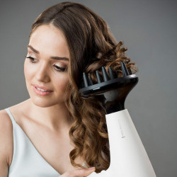 Πιστολάκι Μαλλιών Remington AC9140 PROLUXE, 2400W, τεχνολογία OPTIheat, κινητήρας AC, ιονισμός, 3 ταχύτητες, 2 επίπεδα θερμότητας, Ροζ/Χρυσό