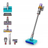 Dyson V15S Detect Submarine Upright Vacuum Cleaner 448798-01, 660W, 0.77 L, 60-minute runtime, Sensors, 4 modes, LCD, Gray/Blue