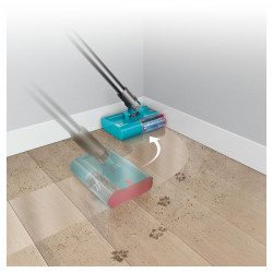 Dyson V15S Detect Submarine Upright Vacuum Cleaner 448798-01, 660W, 0.77 L, 60-minute runtime, Sensors, 4 modes, LCD, Gray/Blue