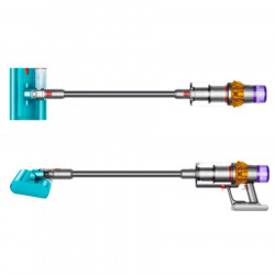 Dyson V15S Detect Submarine Upright Vacuum Cleaner 448798-01, 660W, 0.77 L, 60-minute runtime, Sensors, 4 modes, LCD, Gray/Blue