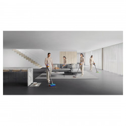 Вертикална прахосмукачка Dyson V15S Detect Submarine 448798-01, 660W, 0.77 л, 60 мин автономия, Сензори, 4 режима, LCD, Сив/син