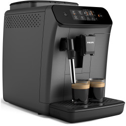 Espressor automat Philips EP0824/00, 1500W, 15 bar, 1.8 L, Rasnita cu 12 trepte, Ecran tactil, Timer, AquaClean, Aroma Extract, My Coffe Choice, Negru Mat