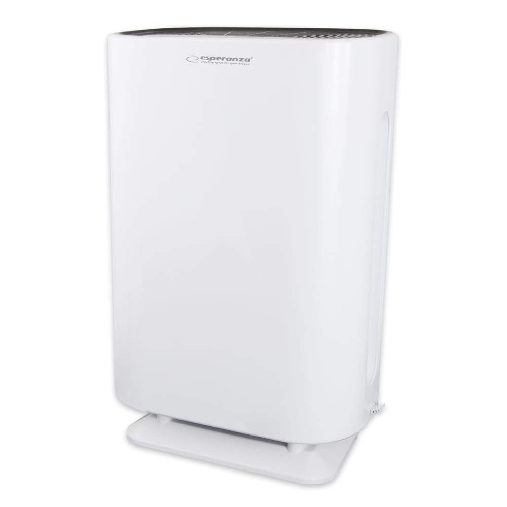 Purificator de aer Esperanza EHP003, 43W, 50 m2, 190 m³/h, 3 moduri, 3 viteze, LCD, HEPA, tactil, telecomandă, alb