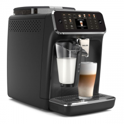 Espressor automat Philips EP5541/50 5500 LatteGo, 1500W, 15 bar, 1,8 L, Rasnita ceramica cu 12 treote, TFT, AquaClean, SilentBrew, AromaExtract, ExtraShot, Negru