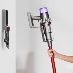 Dyson V11 Fluffy 476550-01 2σε1, 185AW, 0,54 λίτρα, 125 000 στροφές ανά λεπτό, Αυτονομία 60 λεπτά, 3 λειτουργίες, LCD, Νικελί/μαύρο.