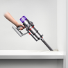 Dyson V11 Fluffy 476550-01 2in1, 185AW, 0.54 litri, 125 000 rpm, Autonomie 60 min, 3 moduri, LCD, Nichel/negru.