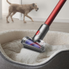Dyson V11 Fluffy 476550-01 2in1, 185AW, 0.54 litri, 125 000 rpm, Autonomie 60 min, 3 moduri, LCD, Nichel/negru.