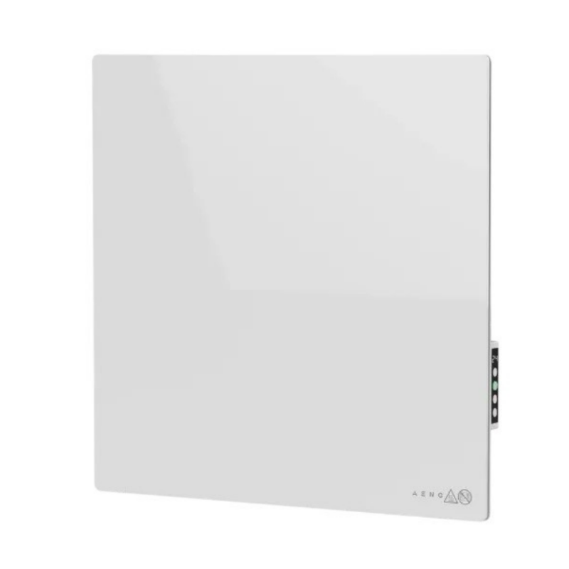 Електрически инфрачервен конвектор AENO AGH0011S, 500W, 12 м2, LED, Мобилно управление, Wi-Fi, Сензори за наклон и падане, IP24, Бял