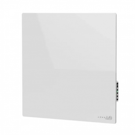 Convector electric de perete AENO AGH0011S, 500W, 12 m², LED, Wi-Fi, Senzori de inclinare si cadere, IP24, Alb