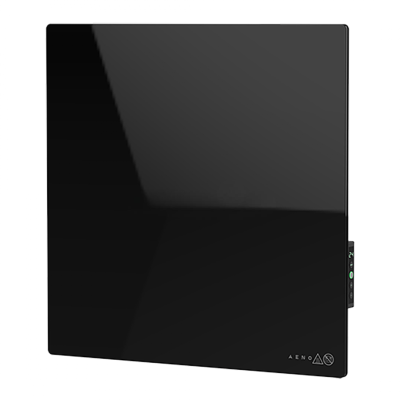 Панелен конвектор AENO AGH0012S, 500W, 12 м2, Инфрачервен + конвекция, LED, Мобилно управление, Wi-Fi, Детска защита, Сензори за наклон и падане, IP24, Черен