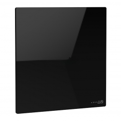 Електрически инфрачервен конвектор AENO AGH0012S, 500W, 12 м2, LED, Мобилно управление, Wi-Fi, Сензори за наклон и падане, IP24, Черен