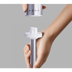 Turmixgép, aprító és mixer 3in1 AENO AHB0004W, 1200W, 0,5 l, 18 fokozat, Turbo, DC motor, fehér/inox