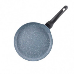 Tigaie pentru clatite Luigi Ferrero Prima FR-2832, 28x3 cm, Acoperire antiaderenta cu efect de marmura, Inductie, Albastru inchis