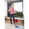 Vileda Super Mocio Floor Cleaning Kit, 3-piece set, 10 L, Wringing Mechanism, Red