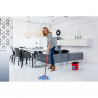 Vileda Super Mocio Floor Cleaning Kit, 3-piece set, 10 L, Wringing Mechanism, Red