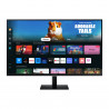 Monitor inteligent Samsung M50D LS27DM500EUXEN, 27", 68 cm, 1920x1080 Full HD, 60 Hz, clasa G, control vocal Bixby, Smart Hub, spațiu de lucru, Tizen OS, Wi-Fi, Bluetooth, negru