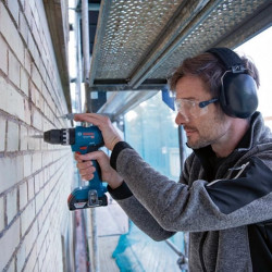 Bosch Professional GSB 18V-45 0615A5002U Professional Impact Driver Set, 850 W, 21/45 Nm, 500–1900 rpm, 4 Ah, 3 batteries, Carrying Case, Blue