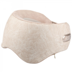 Medivon Calm μασάζ λαιμού, 3D μασάζ, 38-42°C, 2 λειτουργίες, Αφρός μνήμης, Πλένεται το κάλυμμα, Φωνητικές υπενθυμίσεις, Μπεζ