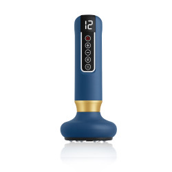 Medivon Halley Vacuum Massager, 12 intensity levels, Heating function, Suitable for use with oils, Anti-cellulite, Display, Blue