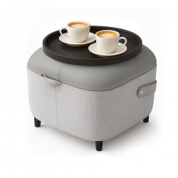 Масажор за ходила Medivon Atlantis, Shiatsu, Вакуумен, 8 глави, 3 режима, Загряване, Дистанционно, Бежов