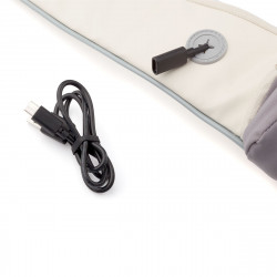 Medivon Sooth Neck Massager, 6 3D κεφαλές, 3 επίπεδα, Θέρμανση, Αντι-κυτταρίτιδα, USB, Μπεζ